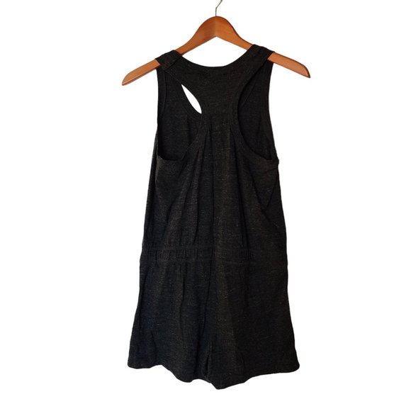 Nike Romper One Piece Vintage Gym Jumpsuit Shorts Tank Gray Size M Medium - Picture 9 of 13